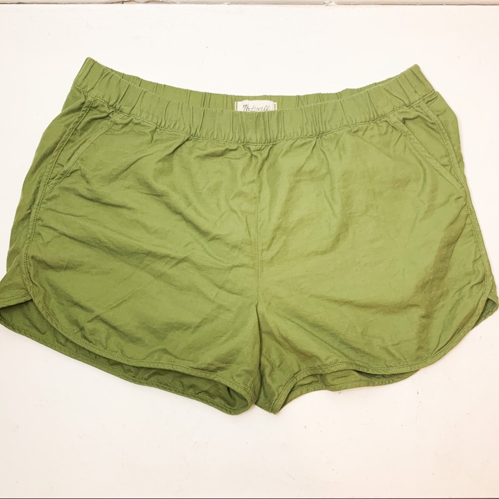 Madewell Hunter Green Shorts